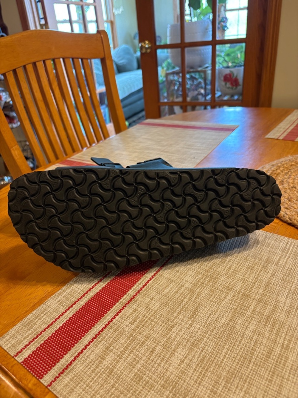 Birkenstock Black Two-Strap Arizona Sandals - Picture 2 of 3